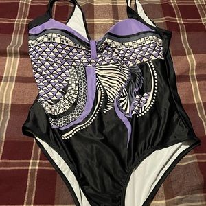 Perfectly Priscilla Plus One Piece Swimsuit 18-20